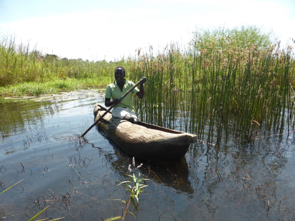Protecting the breeding area © Ripple Africa