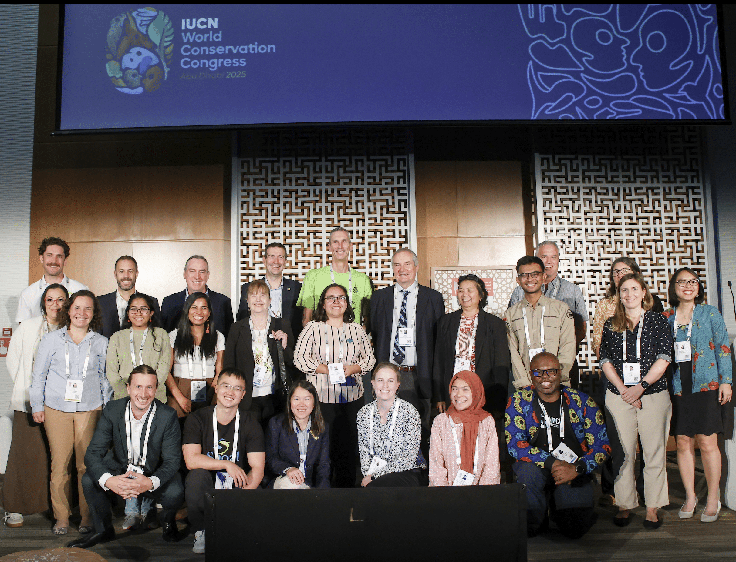 Participants at the Managing Invasive Alien Species in Freshwater Ecosystems session at World Conservation Congress 2025 © Anastasia Rodopoulou