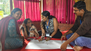 Community engagement with the Save Denise's Friends project © Zoo Outreach